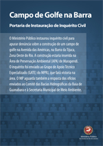 Portaria de Instauração de Inquérito Civil ¿ Pasquale Mauro Portaria de Instauração de Inquérito Civil - Campo de golfe na Barra