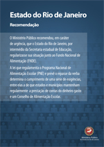 Recomendação - Secretaria Estadual de Educação do Rio de Janeiro Recomendação - Secretaria Estadual de Educação do Rio de Janeiro